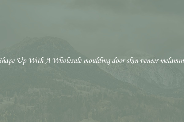 Shape Up With A Wholesale moulding door skin veneer melamine
