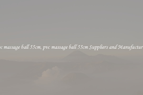 pvc massage ball 55cm, pvc massage ball 55cm Suppliers and Manufacturers