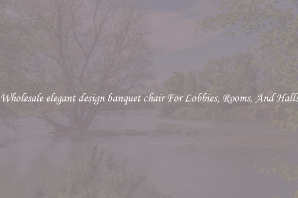 Wholesale elegant design banquet chair For Lobbies, Rooms, And Halls