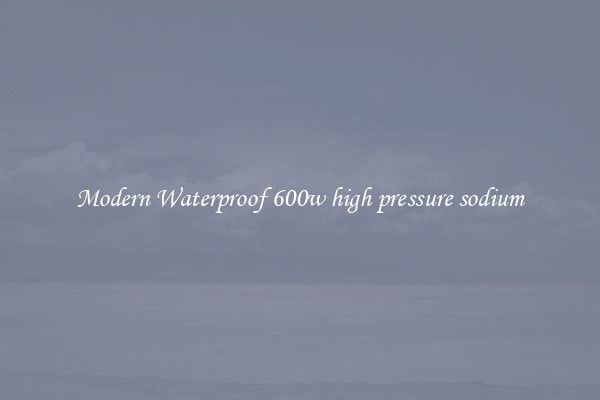 Modern Waterproof 600w high pressure sodium
