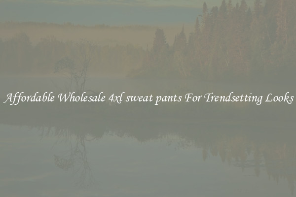 Affordable Wholesale 4xl sweat pants For Trendsetting Looks