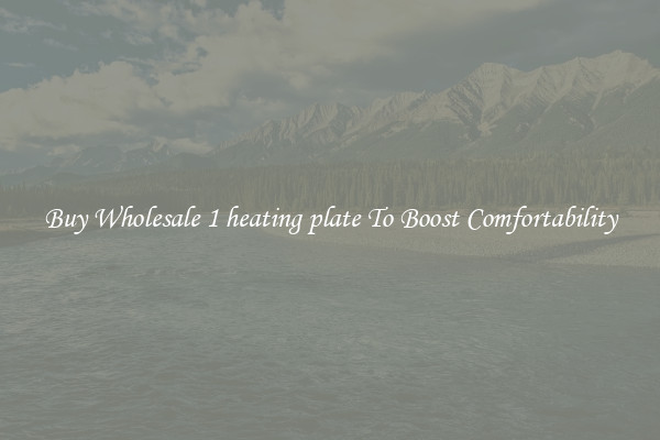Buy Wholesale 1 heating plate To Boost Comfortability