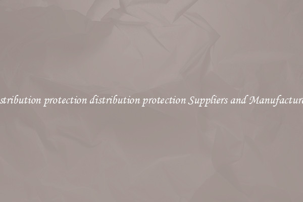 distribution protection distribution protection Suppliers and Manufacturers